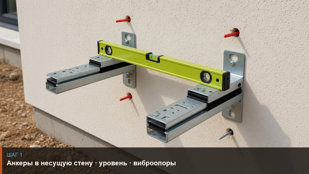 Кронштейны наружного блока